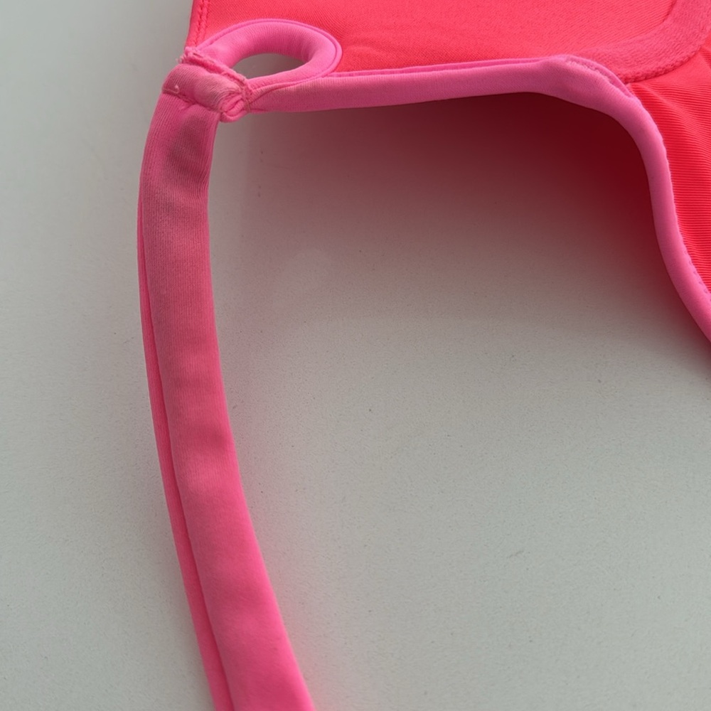 Pink and Patterned Bikini Tops, Victoria’s Secret, 32B - Picture 6 of 8